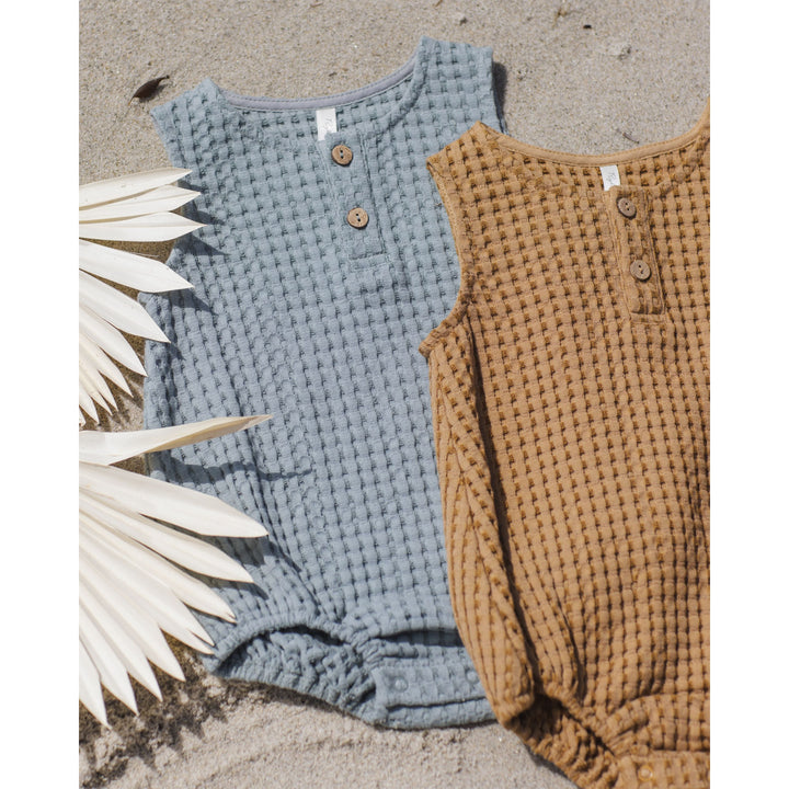 RYLEE + CRU Beau Romper || Ocre