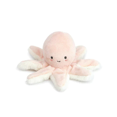 Odessa Octopus Pink Plush Rattle