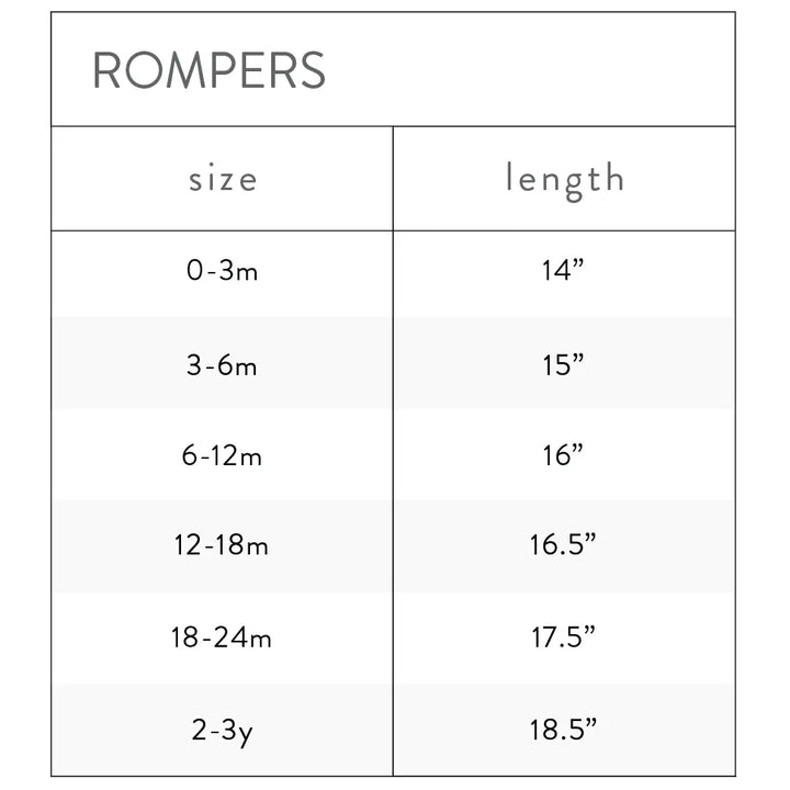 Mavrick Romper Palm Trees
