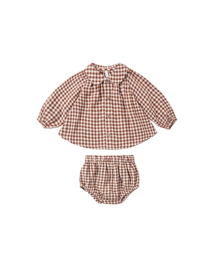 Nellie Set Brick Check