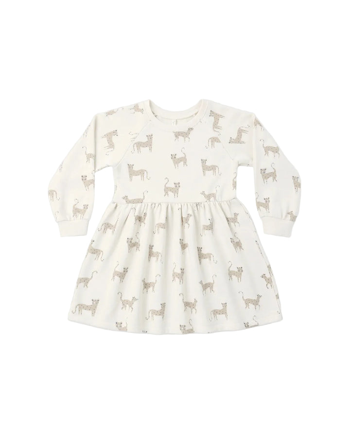 Raglan Dress Leopards
