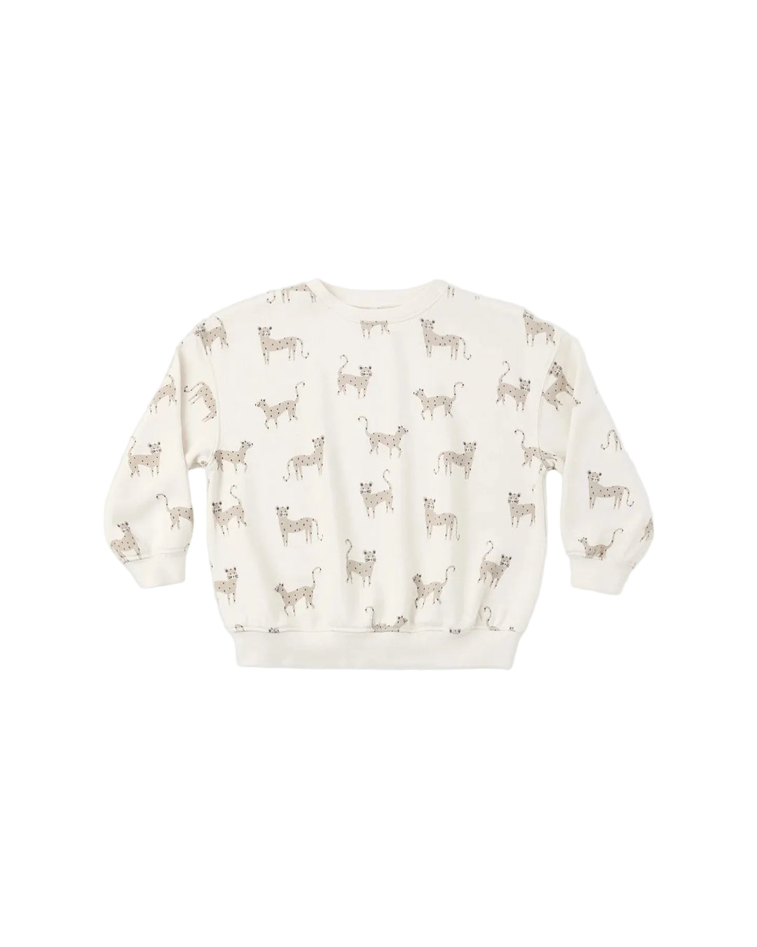 Relaxed Sweatshirt Leopards