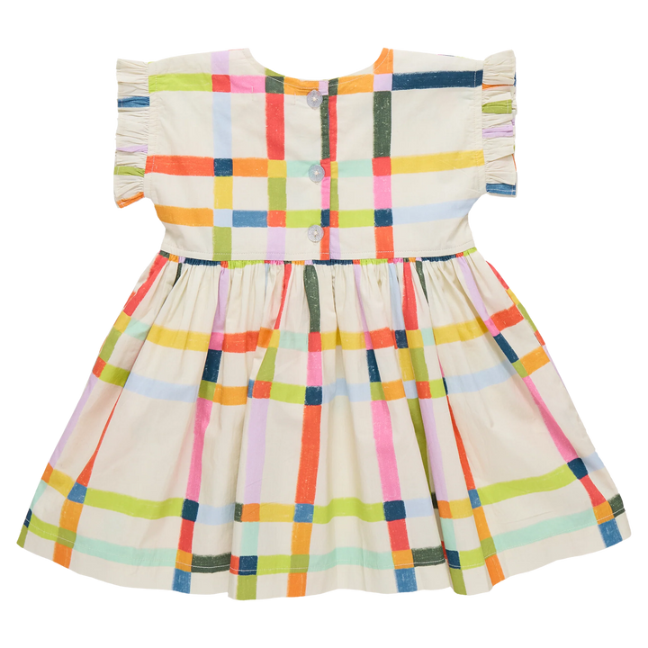 Adaline Dress Multi Tattersall