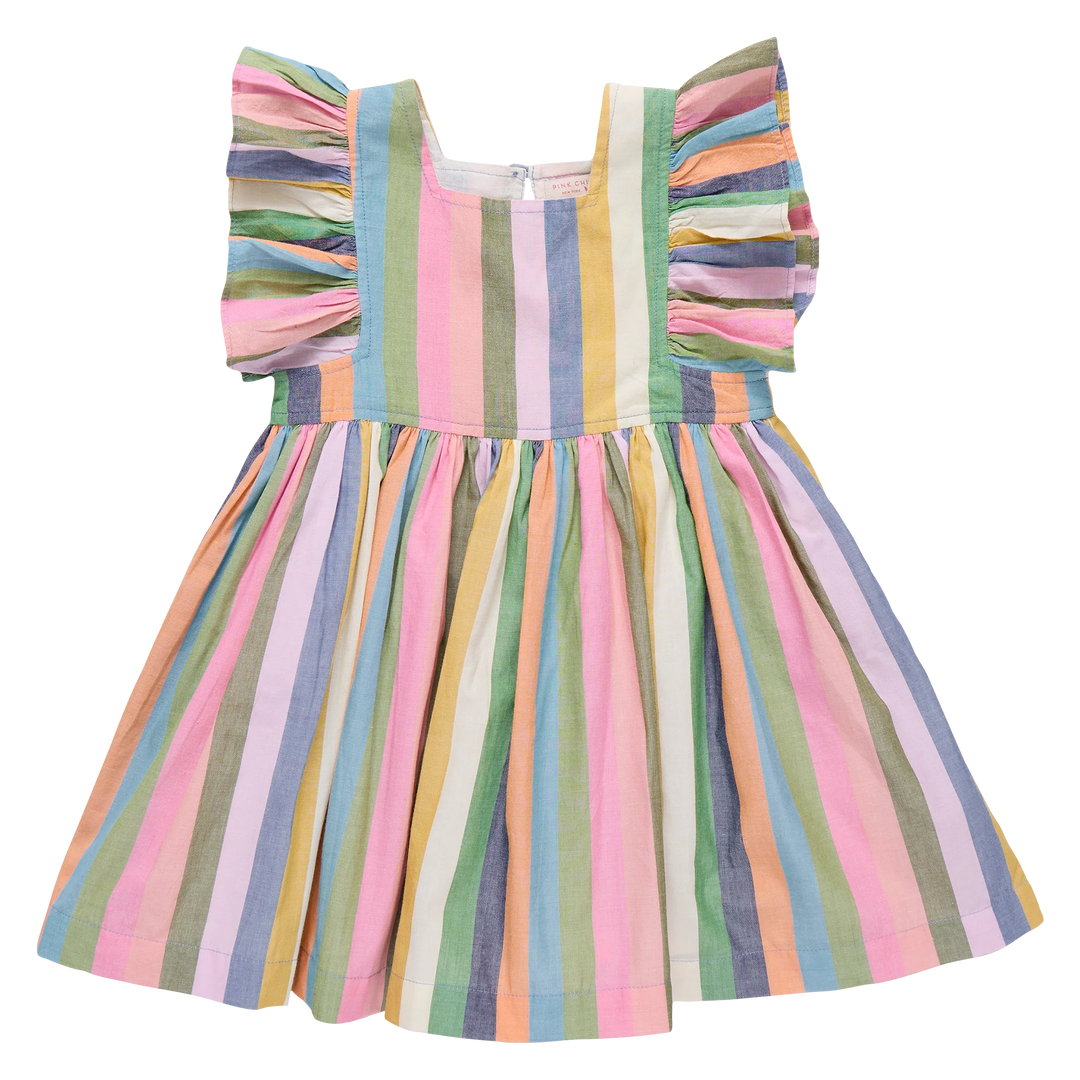 Elsie Dress Parade Stripe