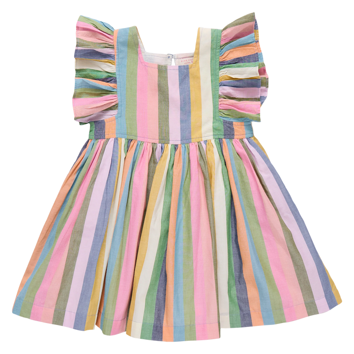 Elsie Dress Parade Stripe