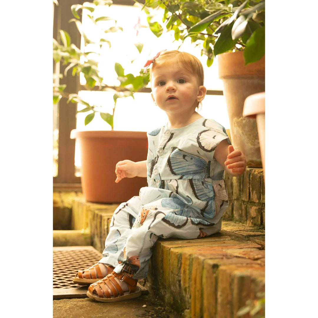 Alexandra Jumper Blue Vintage Butterflies