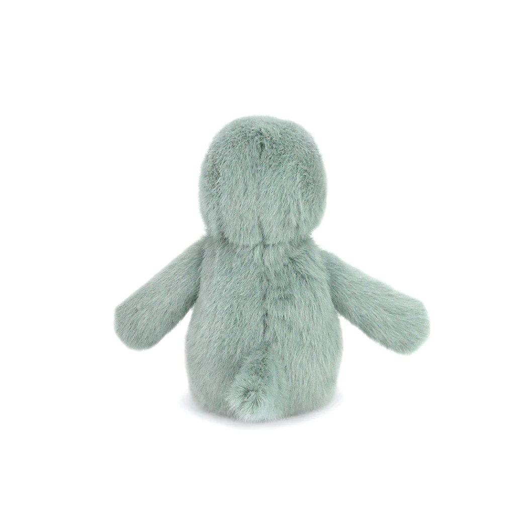 Tiny Dino Sage Plush Rattle