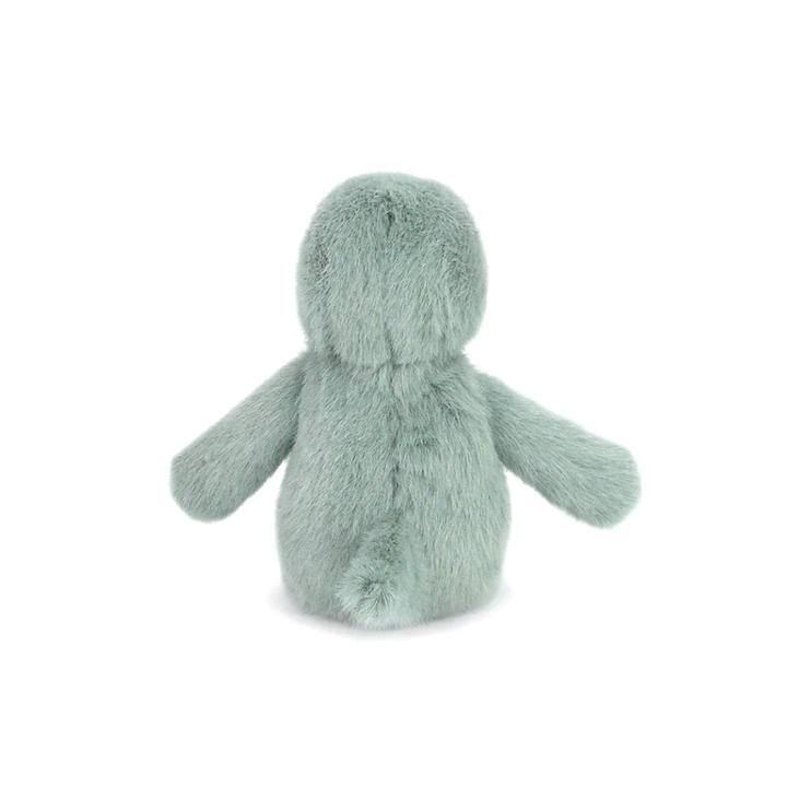 Tiny Dino Sage Plush Rattle