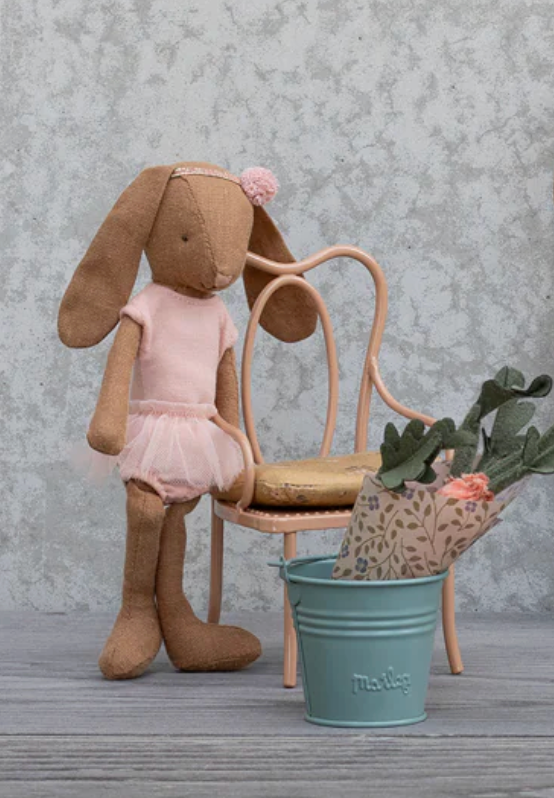 MAILEG Vintage Chair, Mini - Dark powder