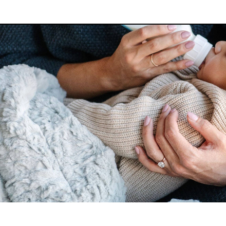 SARANONI Dream Mini Blanket • Heather Blue