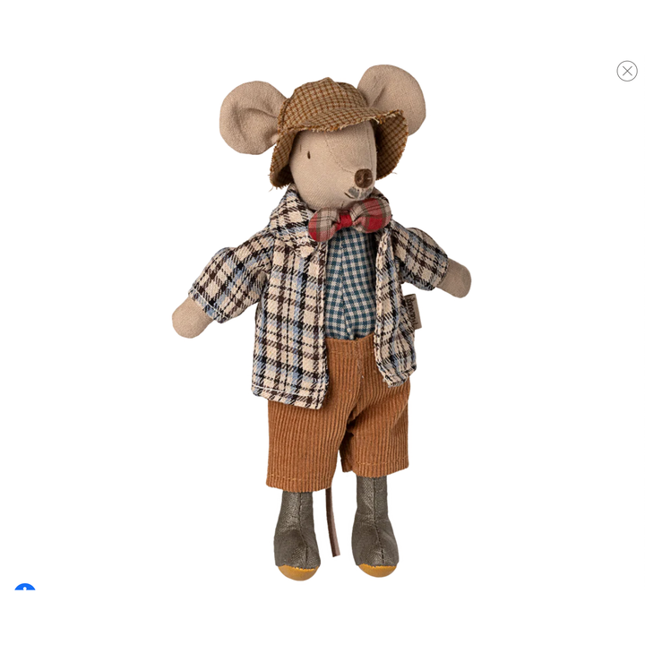 MAILEG Granddad Mouse