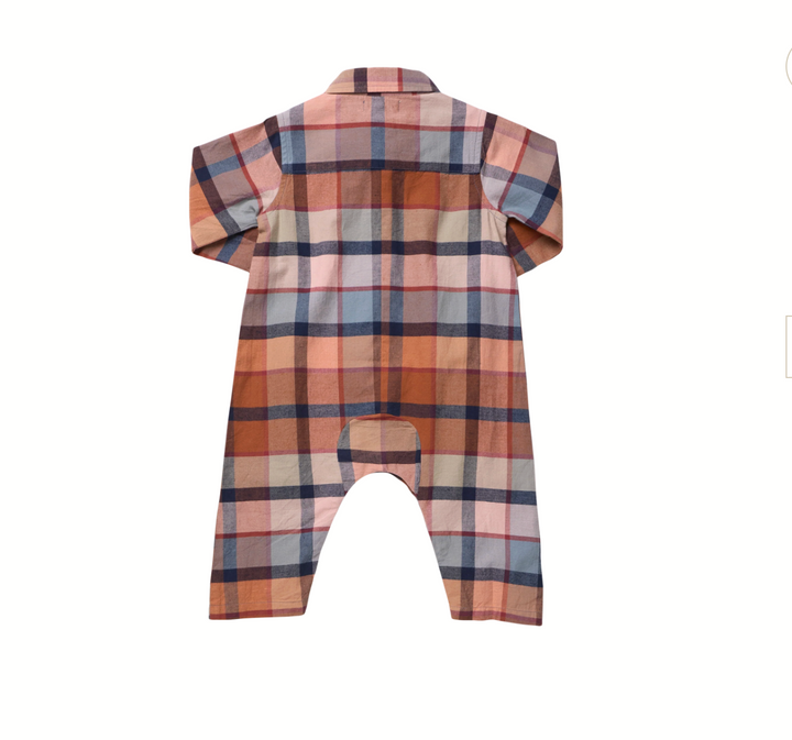 PINK CHICKEN Easton Hayride Plaid Jumper