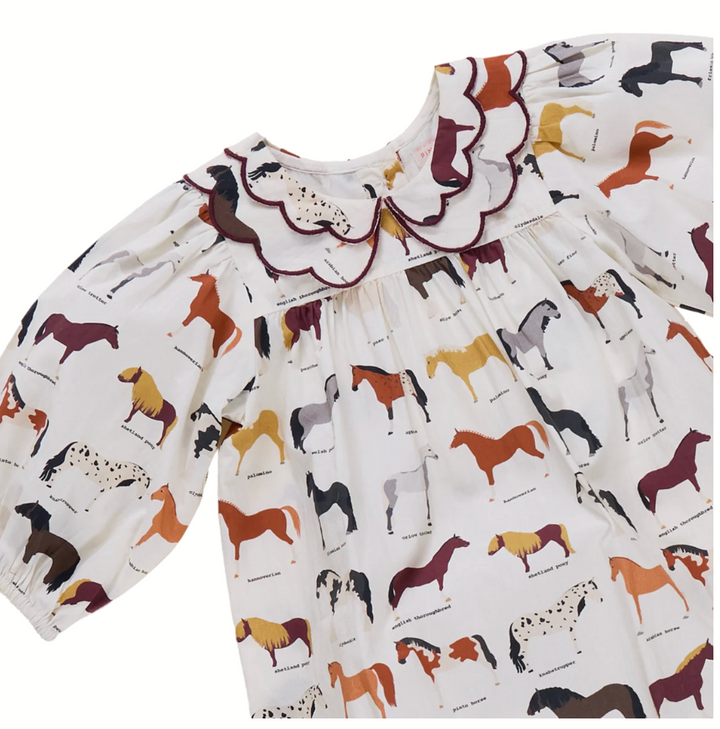 PINK CHICKEN Darcy Horse Breeds Jumpsuit