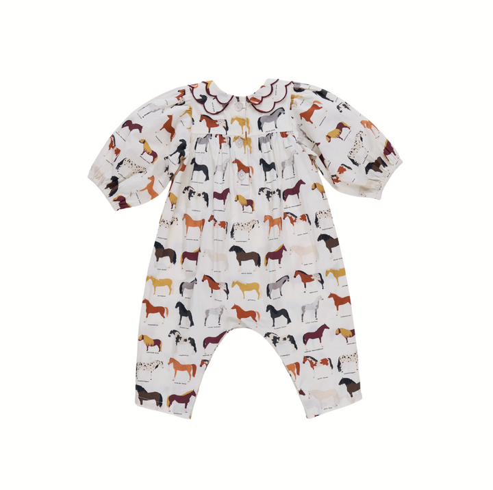 PINK CHICKEN Darcy Horse Breeds Jumpsuit