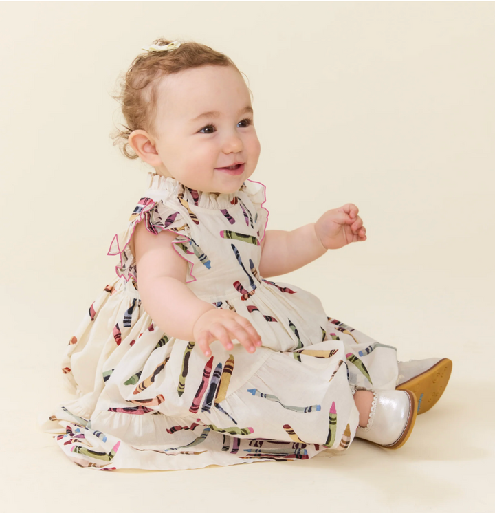 Jennifer Dress Set Tossed Crayons