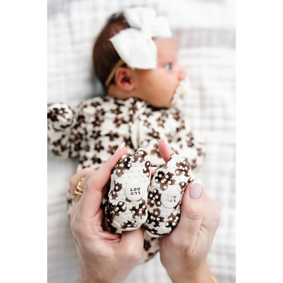 LOU LOU Zipper Footie • Sloane