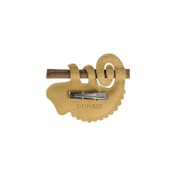 Donsje Chameleon Talei Clip • Khaki Nubuck