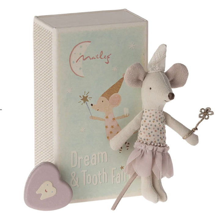 MAILEG Tooth Fairy Mouse | Little Sister in Matchbox