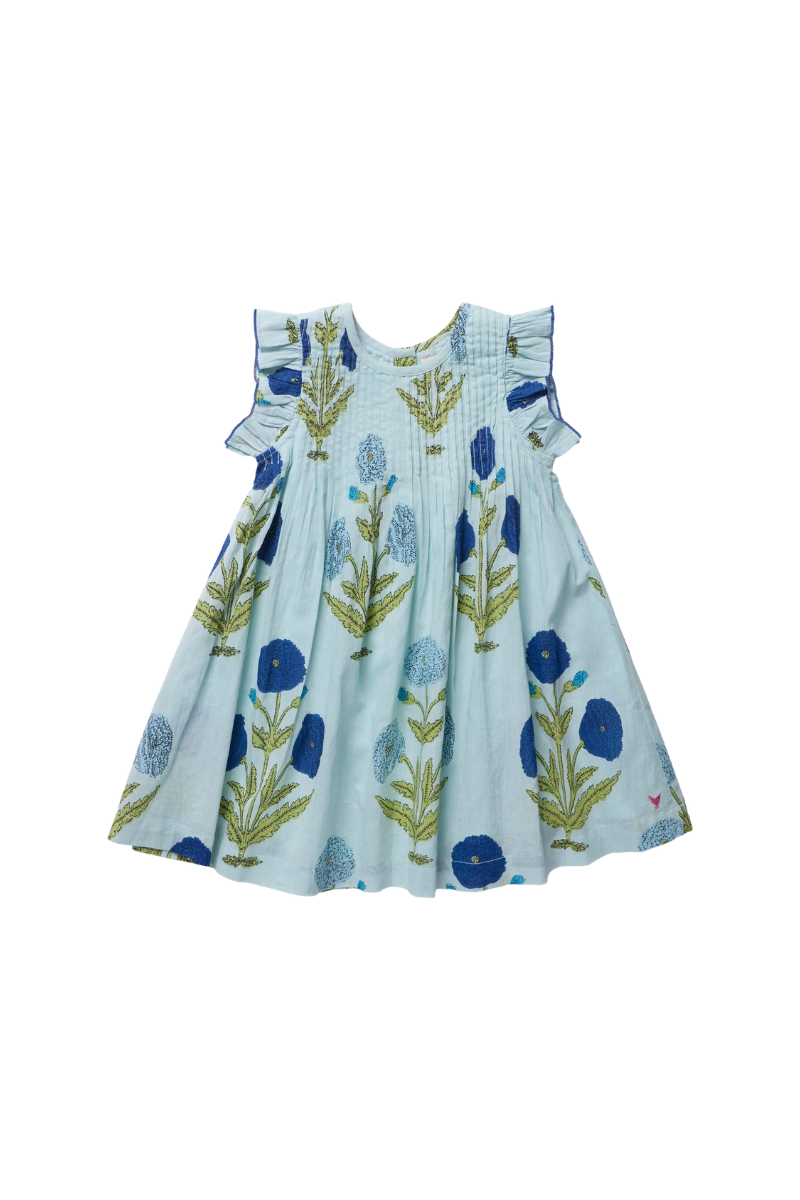 Jaipur Dress Blue Dandelion