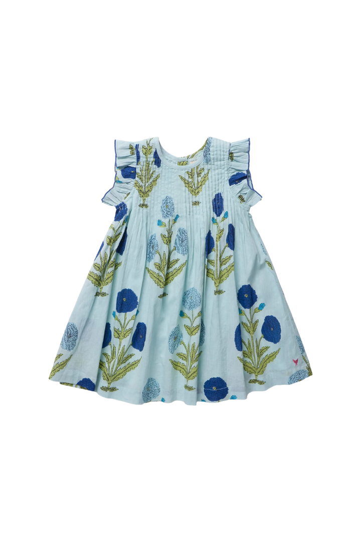 Jaipur Dress Blue Dandelion