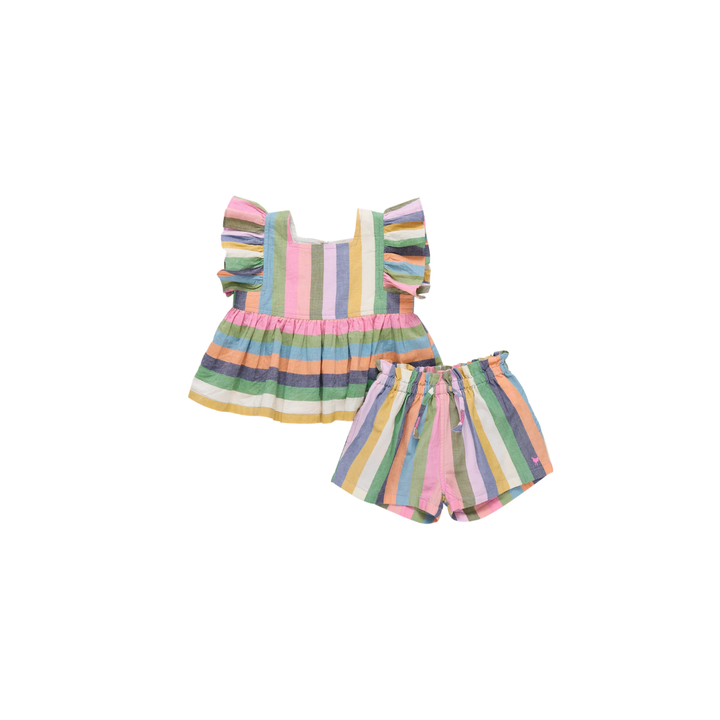 Elsie 2pc Parade Stripe