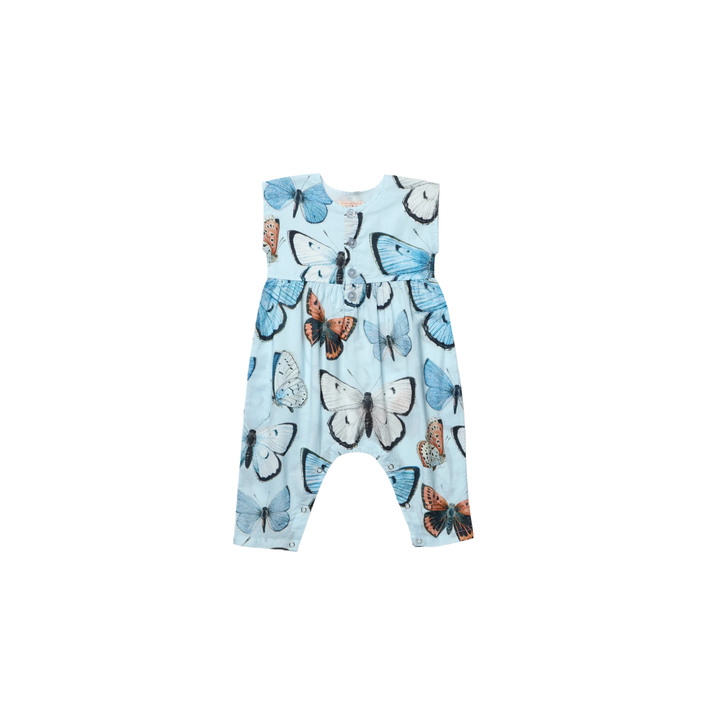 Alexandra Jumper Blue Vintage Butterflies