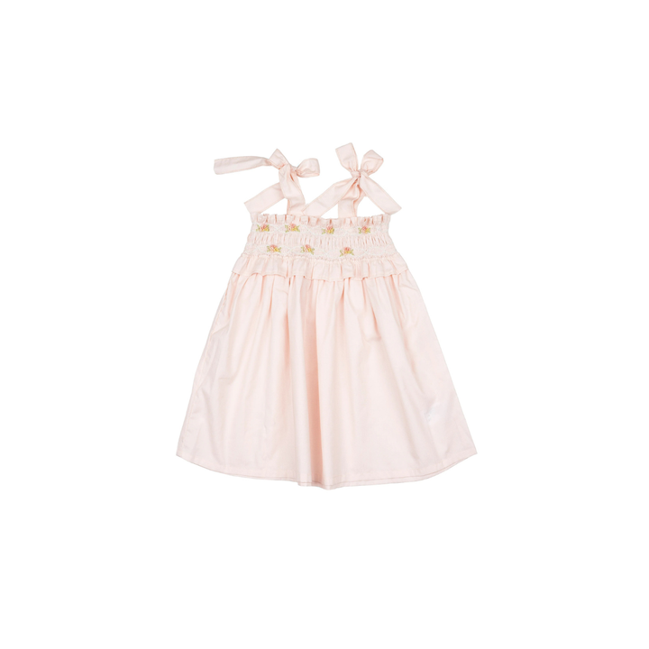 Athena Smocked Dress Pink