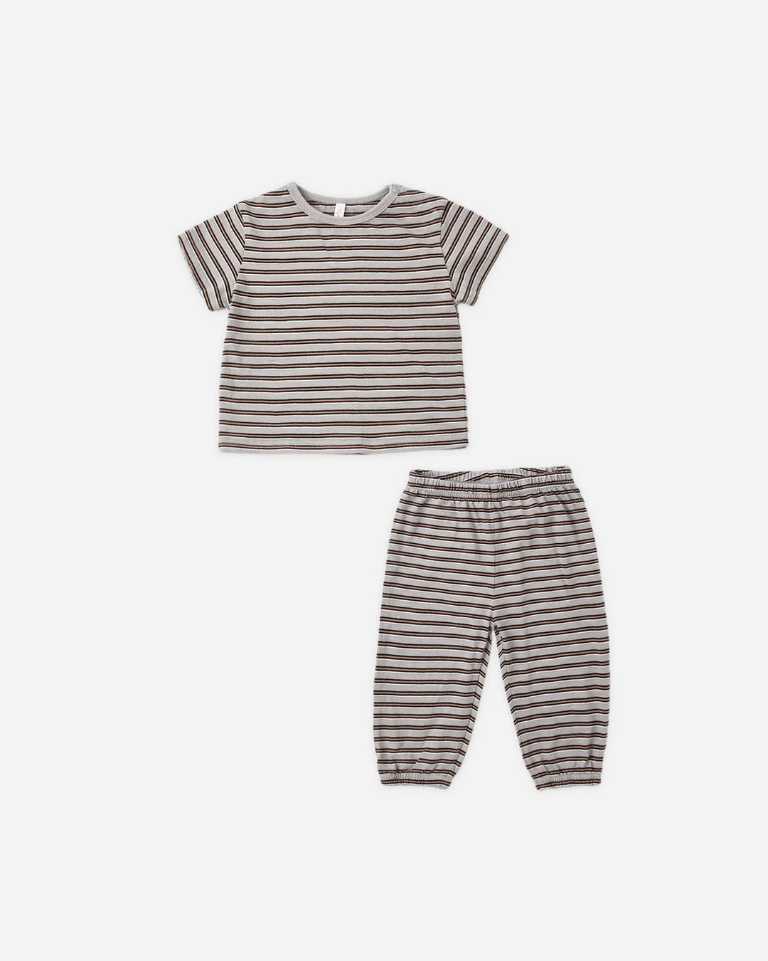 RYLEE + CRU Vintage Stripe Jersey Tee + Pant Set