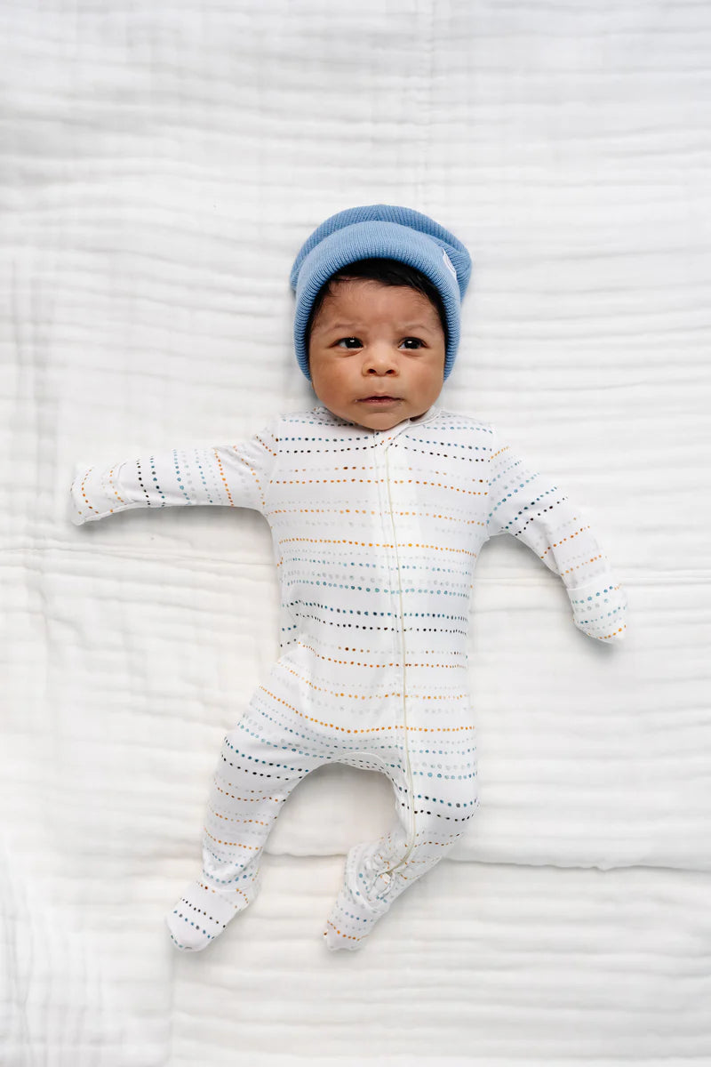 LOU LOU Zipper Footie - Conrad