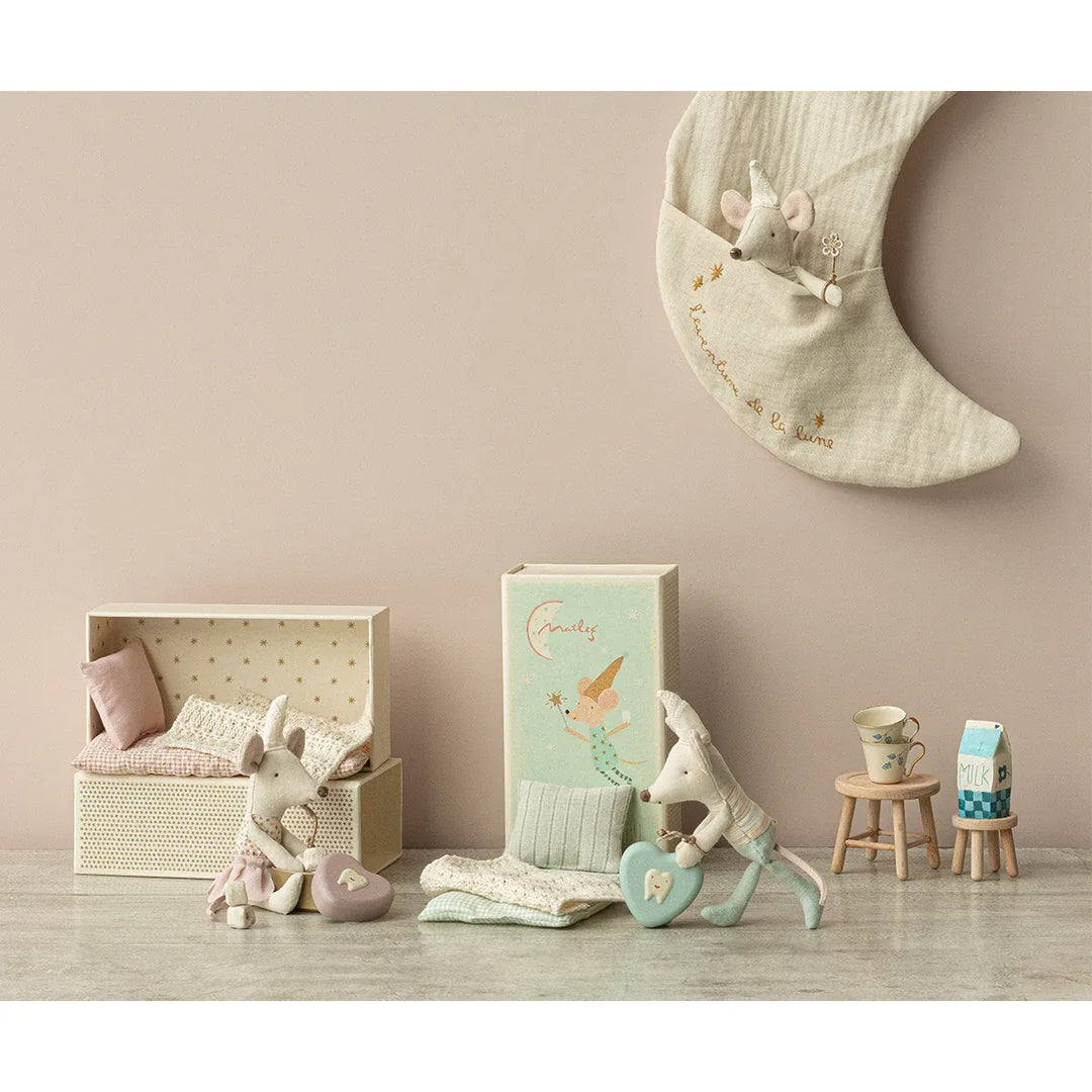 MAILEG Tooth Fairy Mouse | Little Sister in Matchbox