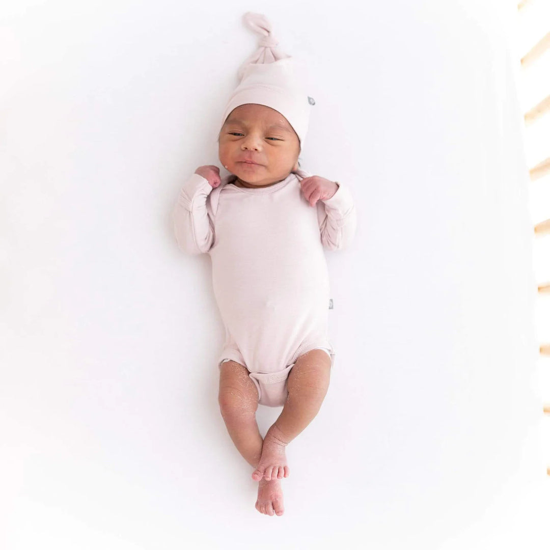 KYTE BABY knotted cap in blush