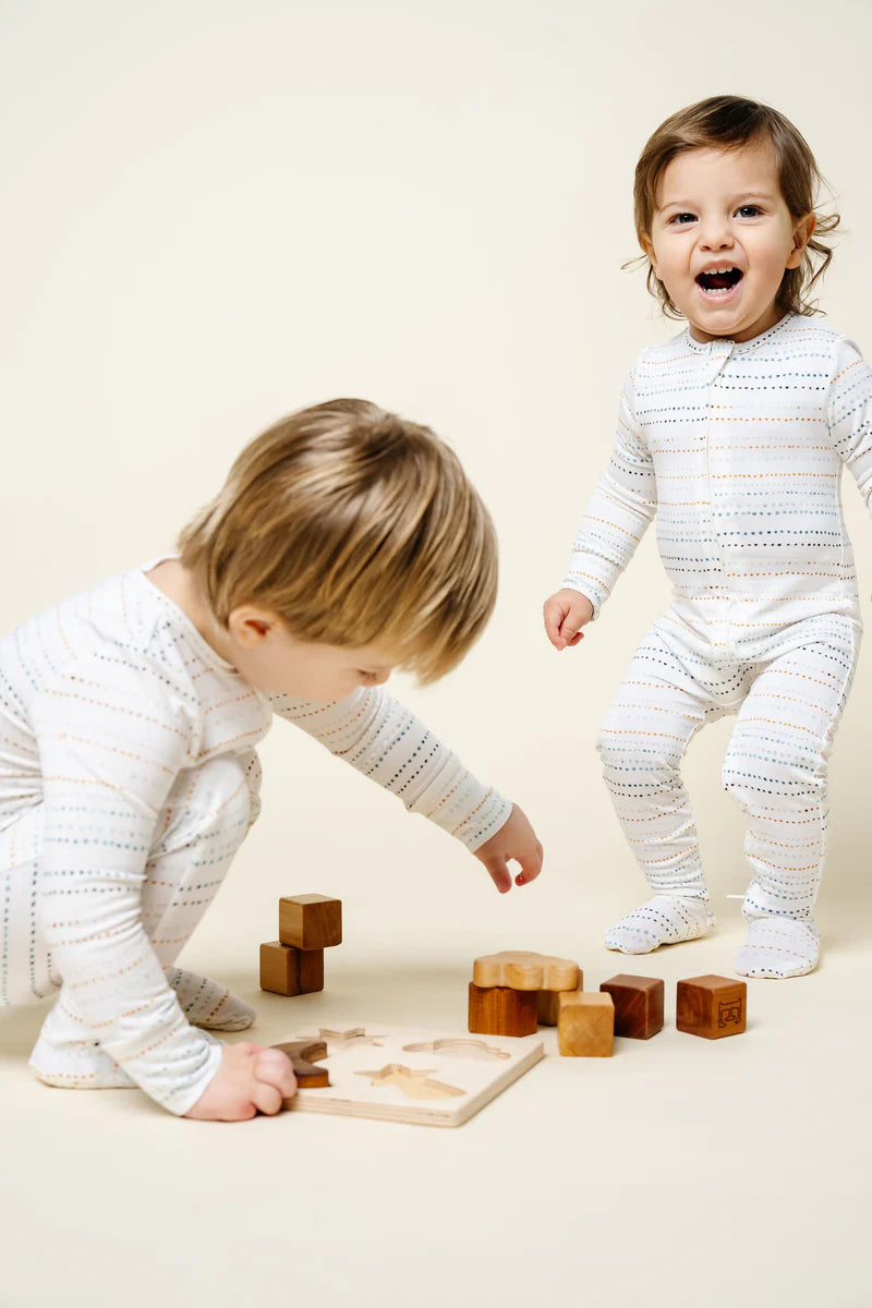 LOU LOU Zipper Footie - Conrad