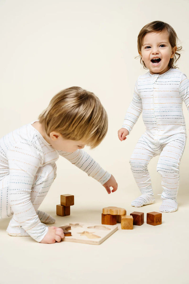 LOU LOU Zipper Footie - Conrad