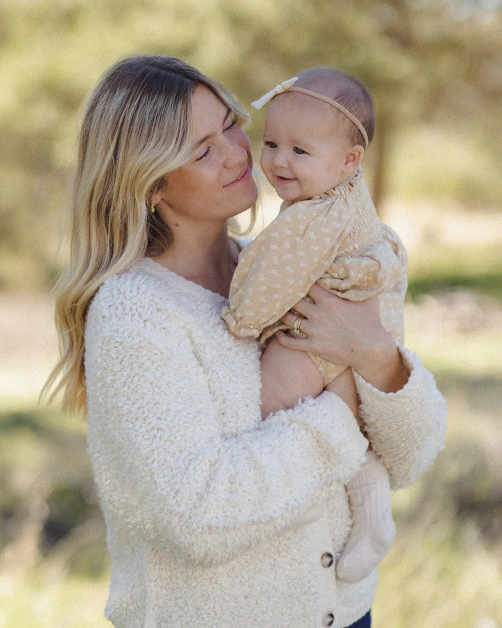 ORGANIC Eden Romper Butterscotch Floral