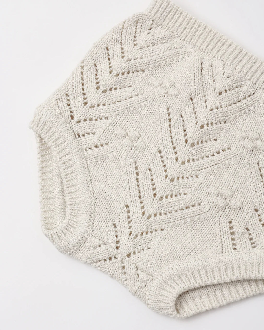 ORGANIC Knit Bloomer Heathered Oatmeal