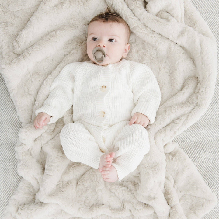 Dream Receiving Blanket Oat