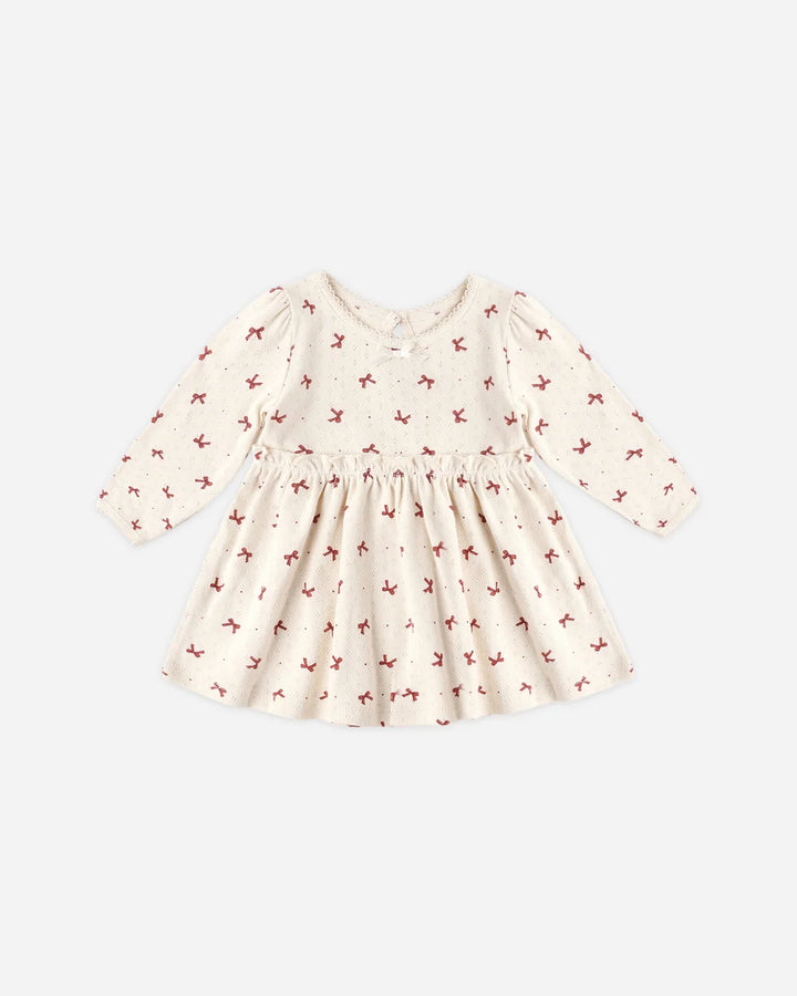 Alda Dress Red Bows