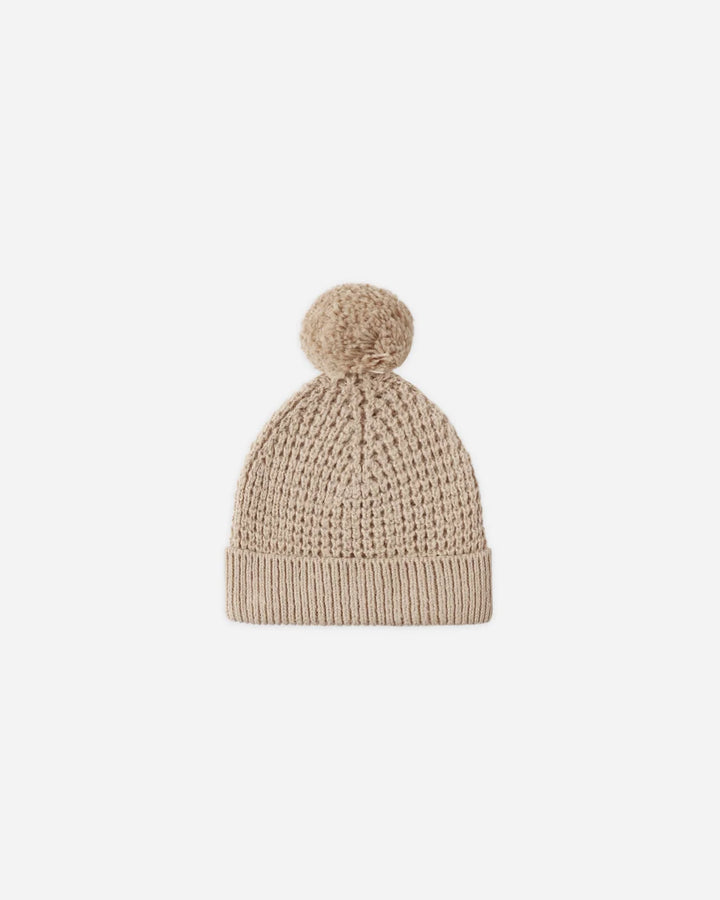 Beanie Heathered Latte