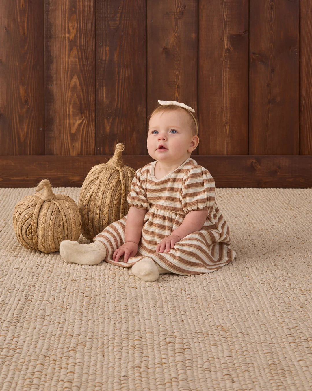 ORGANIC Darla Dress Spice Stripe
