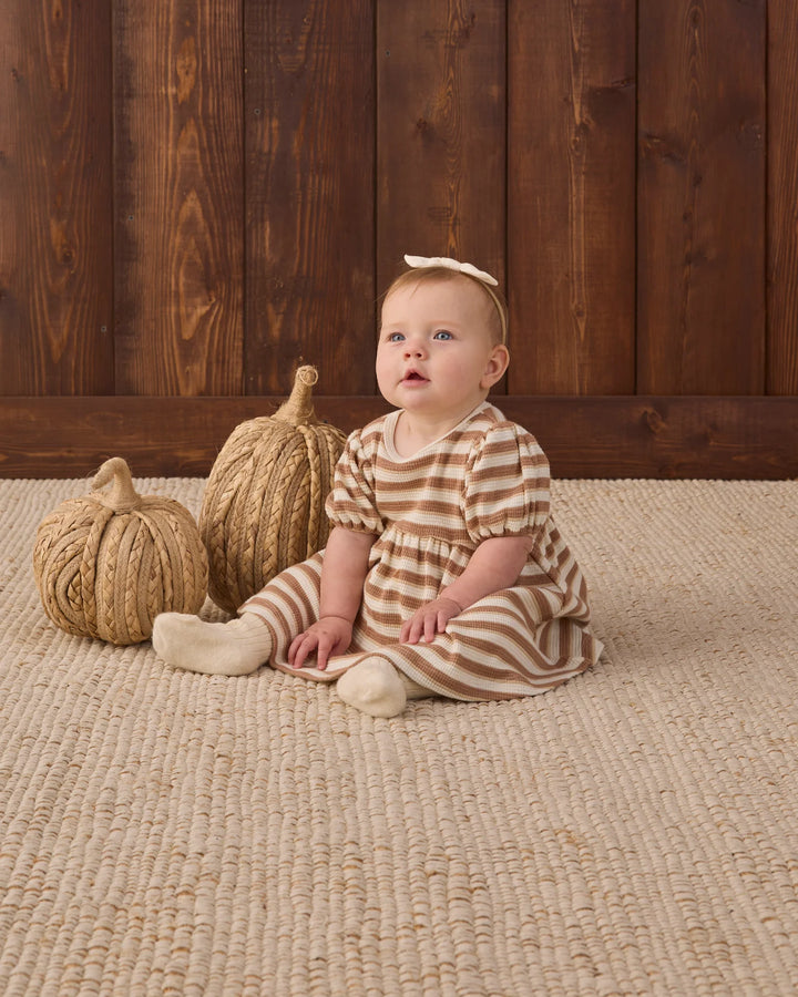ORGANIC Darla Dress Spice Stripe