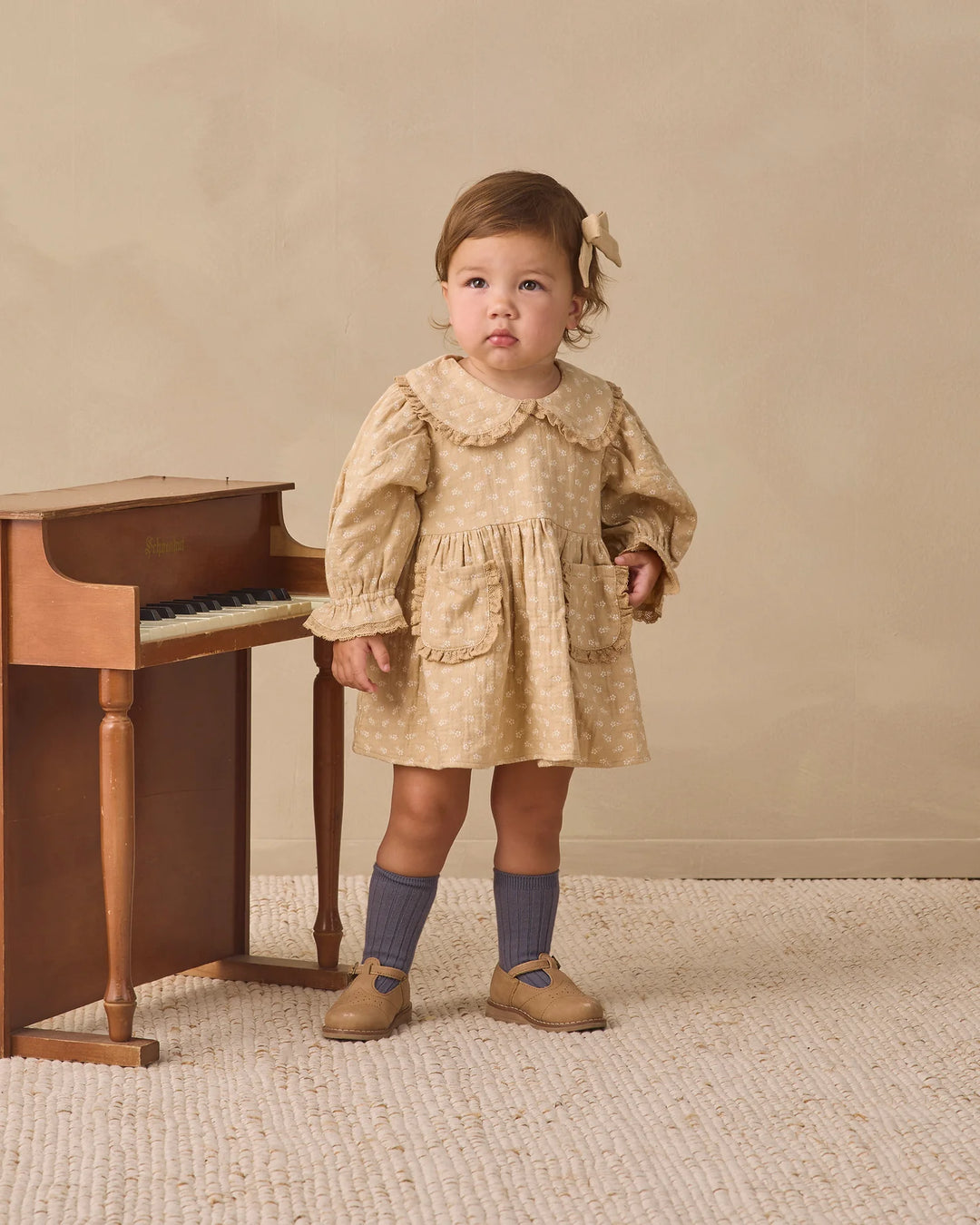 ORGANIC Marisol Dress Butterscotch Floral
