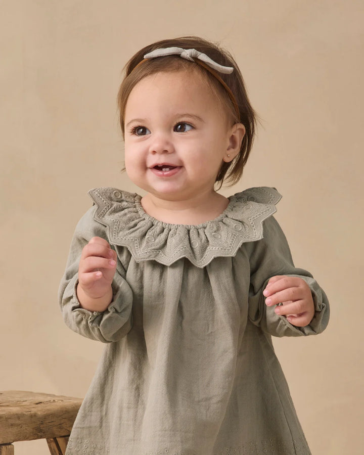 ORGANIC Long Sleeve Isla Dress Laurel