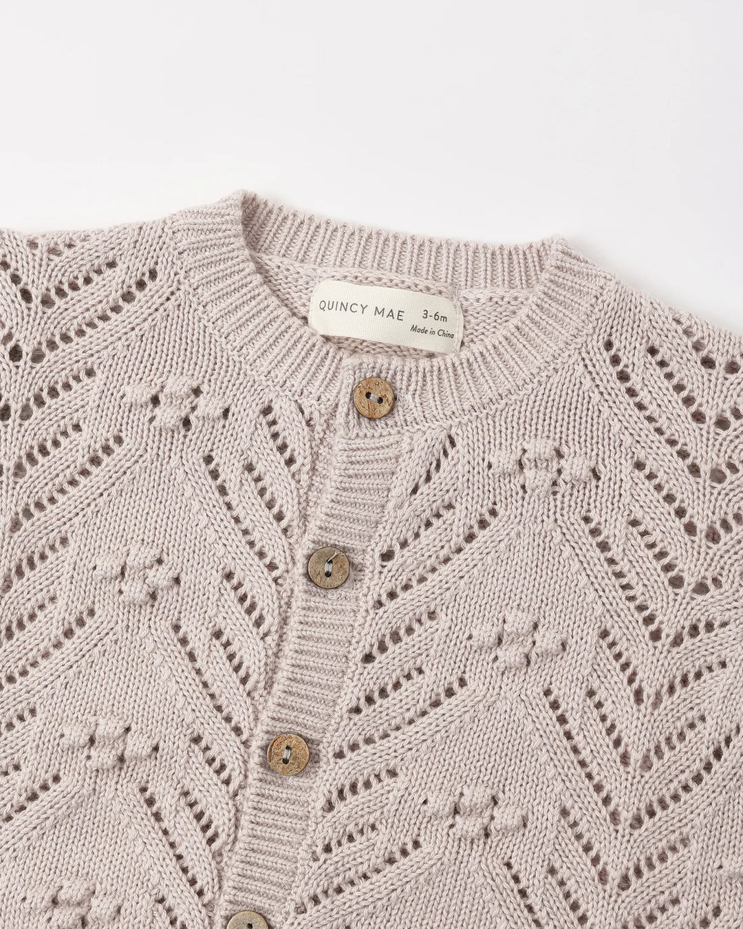 ORGANIC Knit Cardigan Lilac Mist