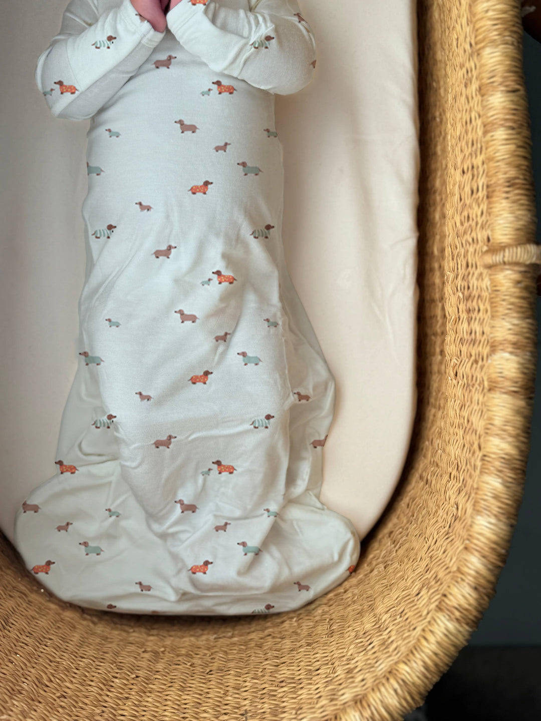 Bamboo Zipper Gown • Woof