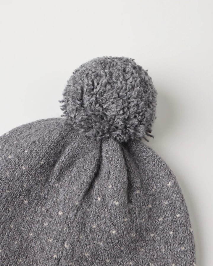 Beanie Slate Birdseye