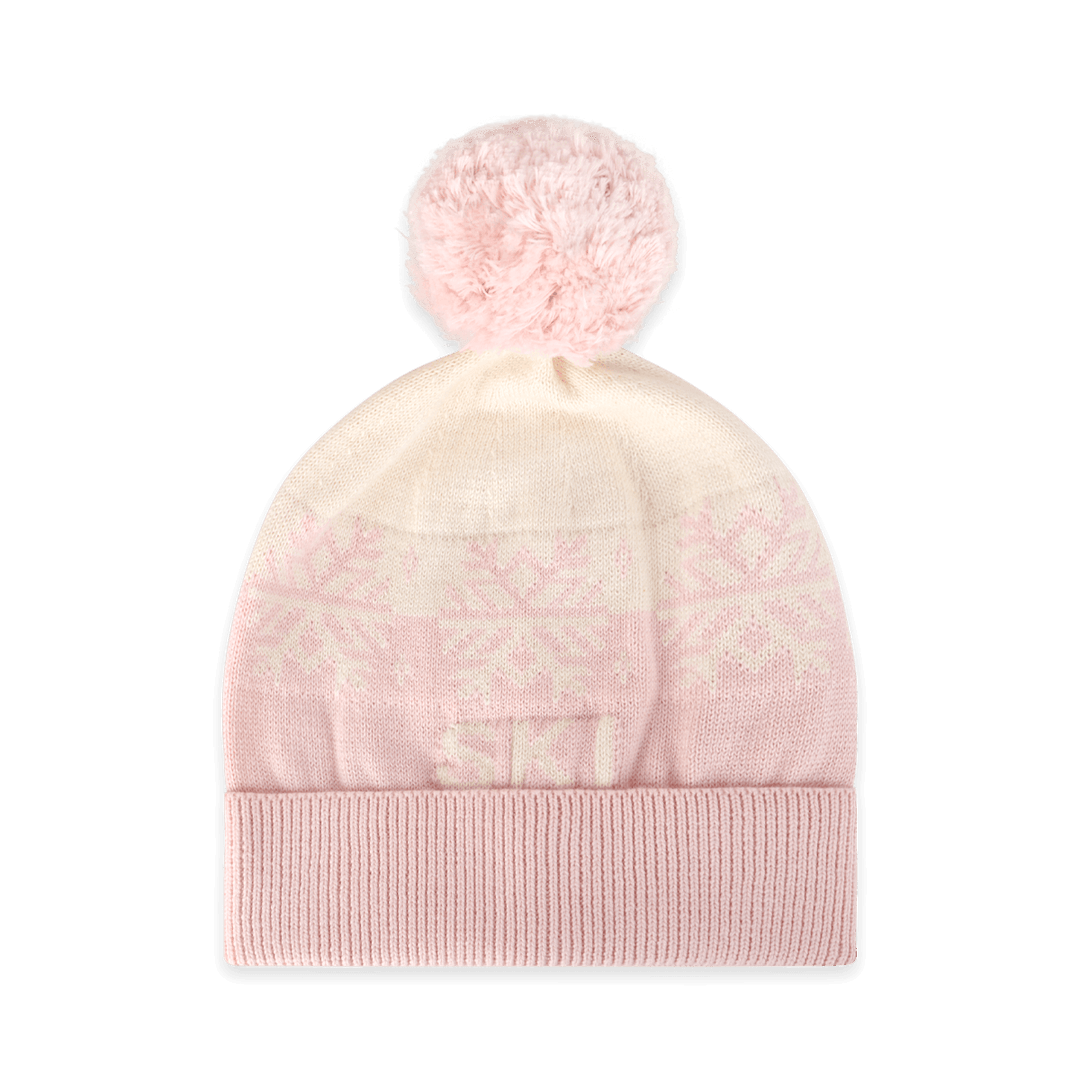 Ski Day Knit Baby Beanie Hat (Organic Cotton)