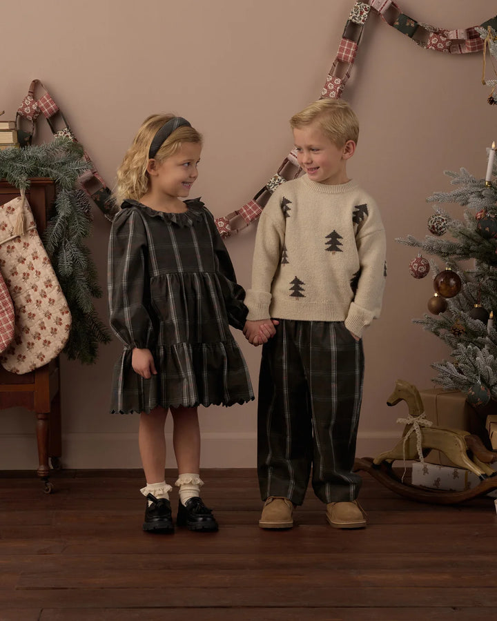 Fran Dress Holiday Plaid