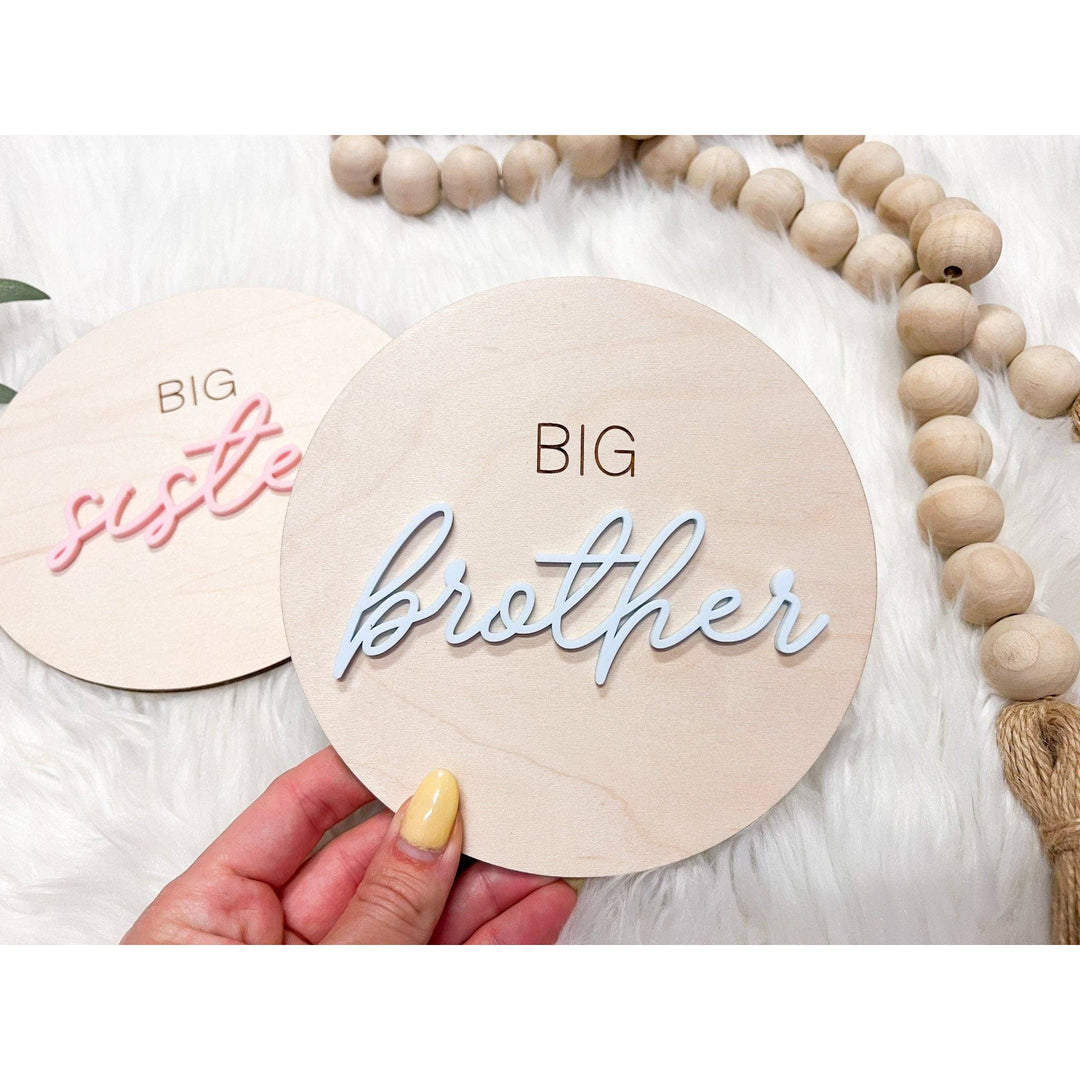 BIG BROTHER Announcement 7" Sign