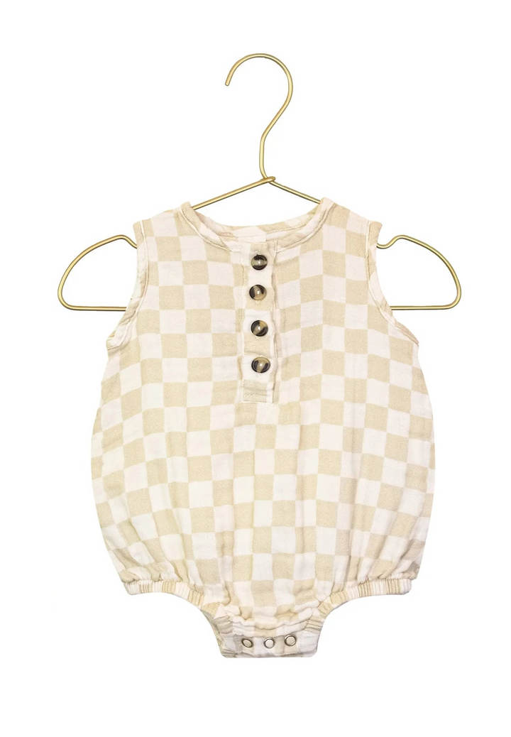 LOU LOU  Cloud Muslin™ Bubble Romper • Austin