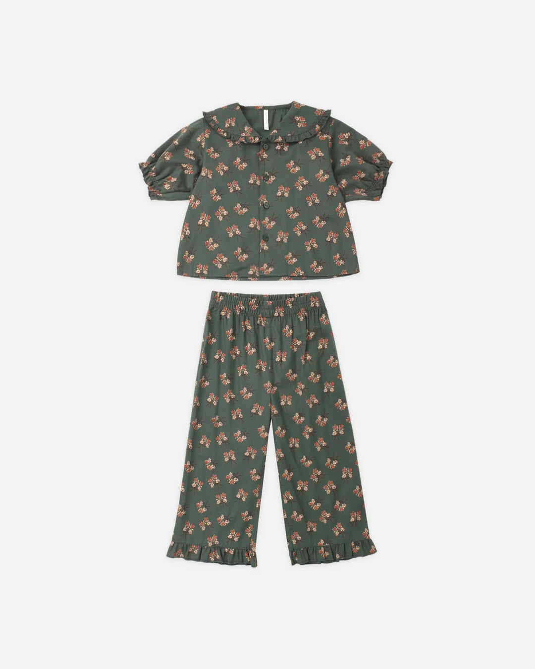 Ruffle Pajamas Evergreen Bouquet